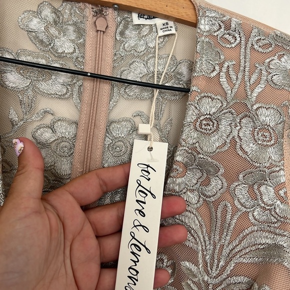 For Love & Lemons Temecula Mini Dress Size XS NWT - Picture 6 of 7